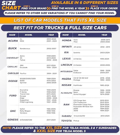 240T Truck Windshield Sunshade (Truck)