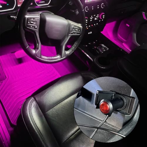 Car LED Strip Light (Pink Purple / Cigarette Lighter)
