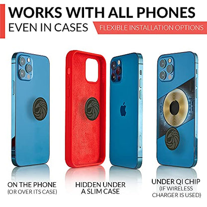 New 2026 Magnetic Cell Phone Holder for Car Vent【 All (Black)