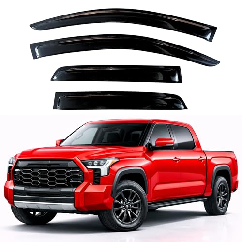 Rain Guards Window Visors for 2022 (2022-2026 Tundra Crewmax)