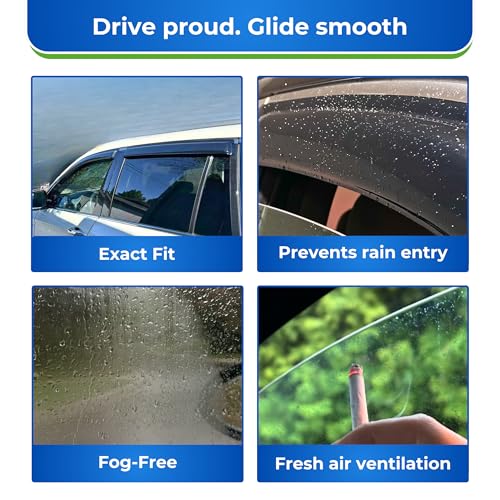 Rain Guards Window Visors for 2008 (2008-2014 C-Class Sedan)