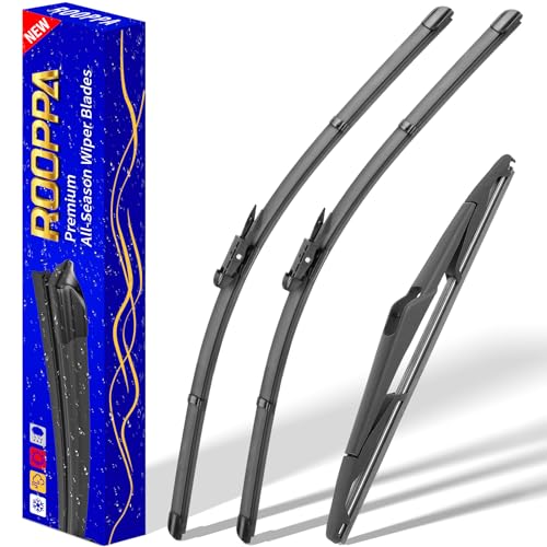 3 Wipers Fits Ford Focus 2012 (28"/28"/12")