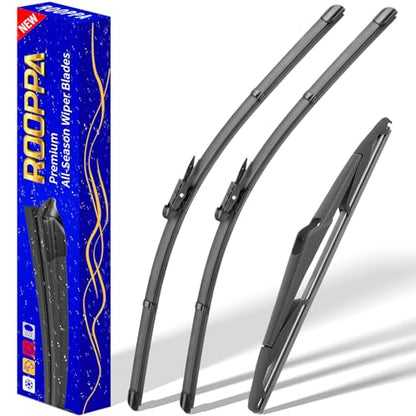 3 Wipers Fits Ford Focus 2012 (28"/28"/12")