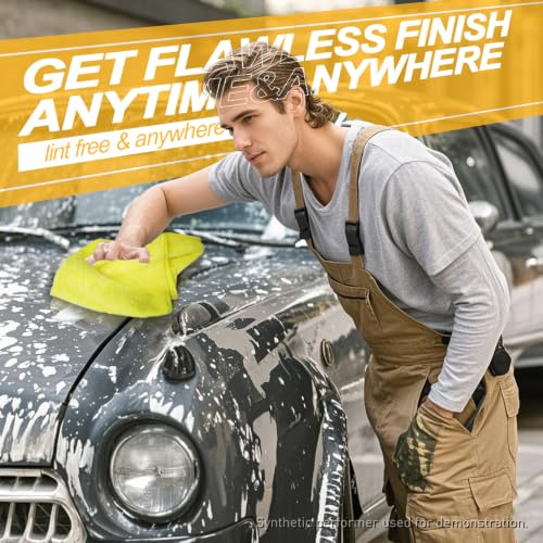 Car Wash Drying Towels (Golden Yellow)