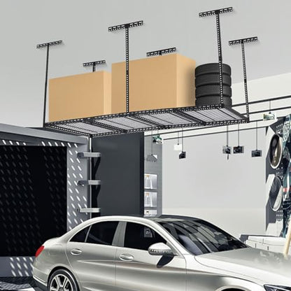Overhead Garage Storage Rack 4x8 FT (4x8ft - 660lbs Load)