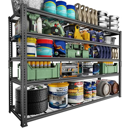 Garage Shelving (5 Tier 60"W x 24"D x 78"H)