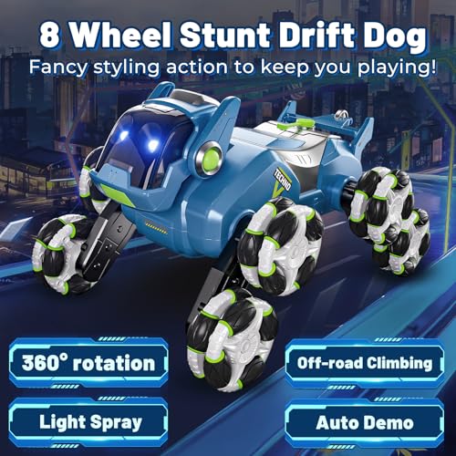 Gesture Sensing RC Stunt Car (Wolverine)