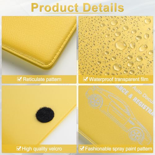 Car Organizer (Mesh Texture Yellow)