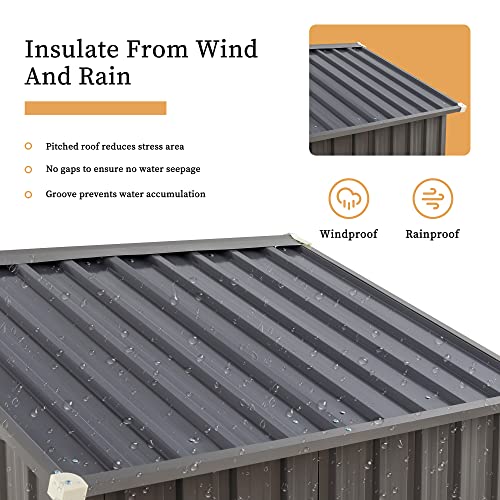 5 x 3 x 6 FT Outdoor Storage Shed