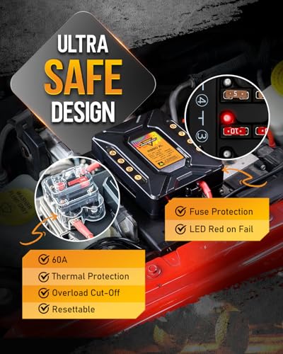 8 Gang Switch Panel RB80XL 5In Large 3 Modes Easy Installation (RB80 XL-TWO SIDED OUTPUT-WITHOUT APP)