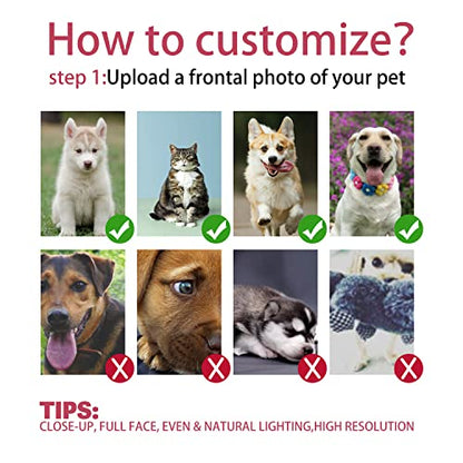 Pet Dog Cat Custom Windshield Sun Shade Custom Fit Umbrella (57X31 Inch / Color-DIY-2)