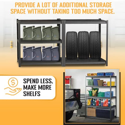5 Tier Garage Shelf (36" W X 16" D X 72" H 5-Tier)