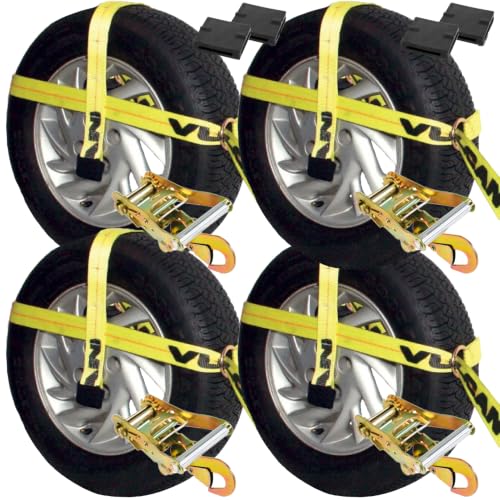 Car Tie Down Kit (Classic Yellow)