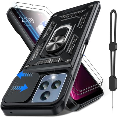 for T Mobile REVVL 6 (T-Mobile REVVL 6（6.56"） / Black)