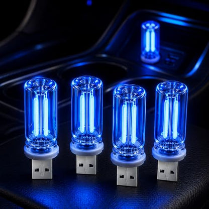 Car Ambient Lights (4 Blue)