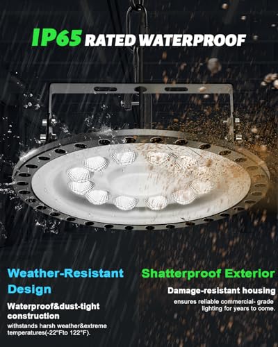 100W UFO LED High Bay Light 10 (20 Pack 100W)