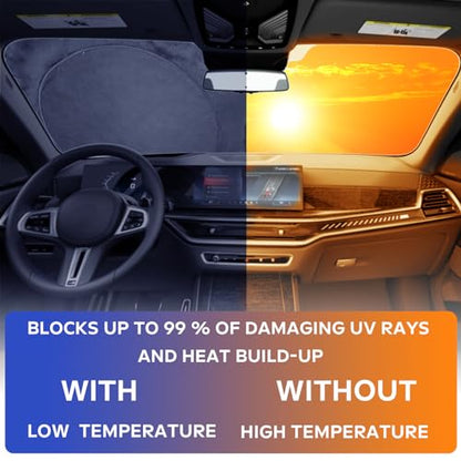 Windshield Sun Shade for 2019 (for 2019-2025 BMW 3 Series)