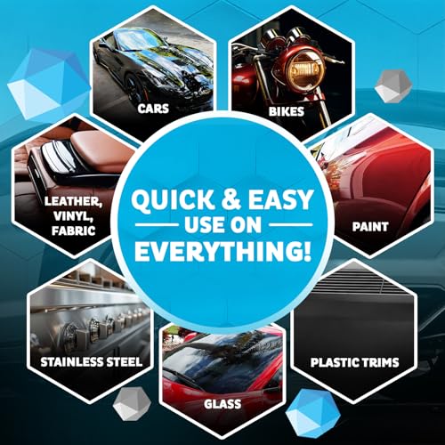 MAXLONE™ Car Spray with Triphene® All Purpose Waterless Detailer 2 Kit (2 Bottles + 4 Towels)