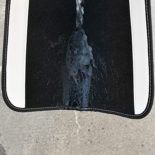 Waterproof Universal Fit Car Floor Mats (White)