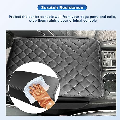 2023 2025 Pilot Center Console Cover for 2023 (Thicken Pad w/ 2-Pockets)