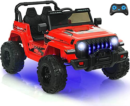 Kids Ride on Car Truck with 2.4G Remote Control (Red)
