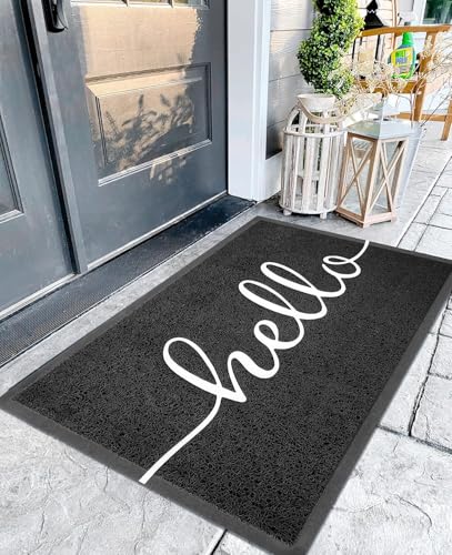 Funny Hello Mats Outside (4' x 2'8" / Hello)