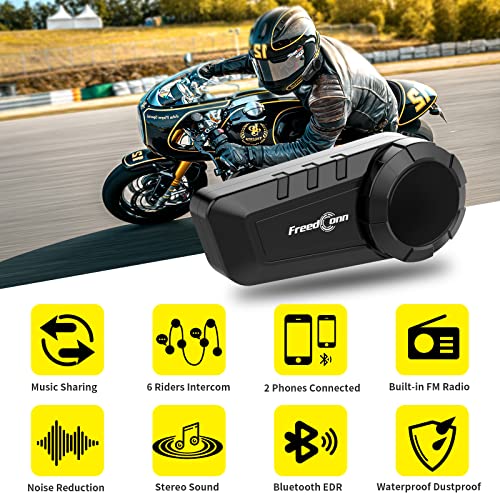 KY PRO Motorcycle Bluetooth Headset (2 Pack)