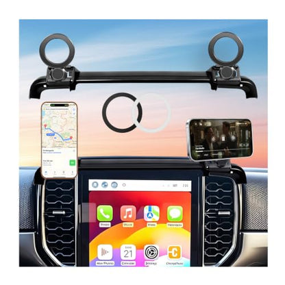 Car Phone Holder for Ford Ranger 2026 2025 2024 2023 with 12.1 (Fit for 2023-2026 Ranger, 12.1-Inch)