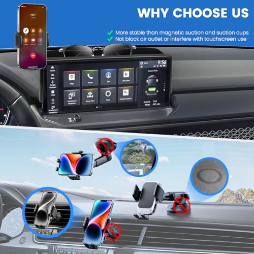 Car Phone Holder Compatible with Honda Accord 2023 (Accord 2023-2025 12.3inch)