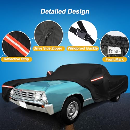 QUNSUNUS Car Cover for Chevrolet El Camino 1964 (for Chevrolet El Camino)