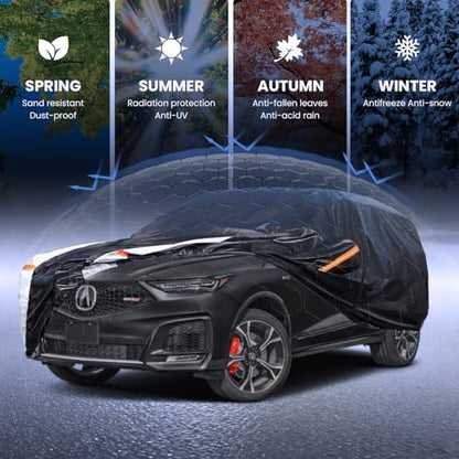 Multi Layer Car Cover Custom Fit for Acura MDX (Custom fit Acura MDX / SUV car cover)