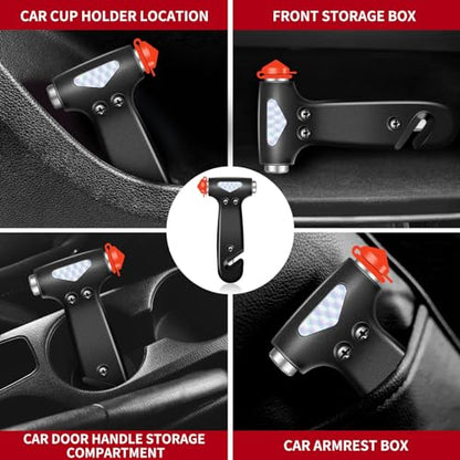 Gadgets Inside the Car Emergency Kit (Black-1pc.)