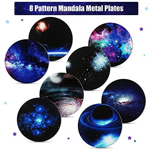 8 Pcs Cute Magnet for Phone Case Car Mount Sticker (Starry)