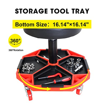 ATRXF8308R Torin Heavy Duty Pneumatic Garage Rolling Stool (8308)