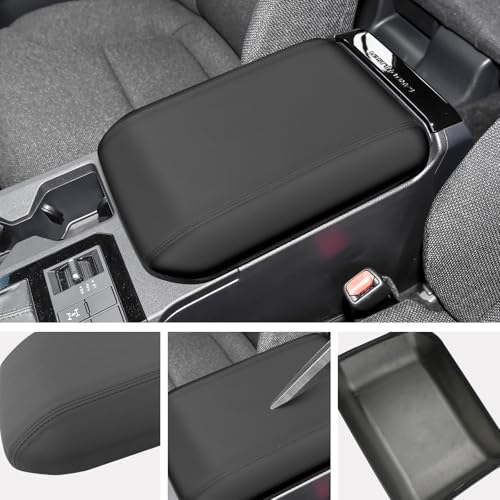 for 2024 2026 2027 Land Cruiser Armrest Cover (24 25 26 27 Land Cruiser(ABS Cover Black))