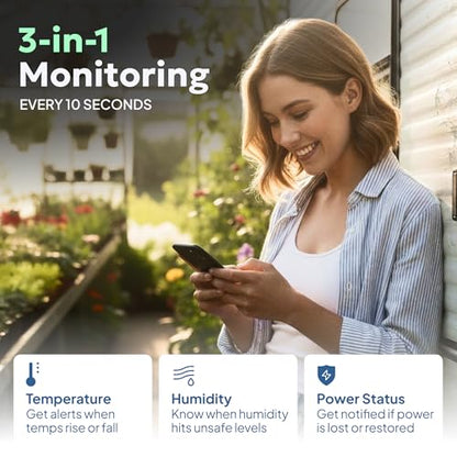 RV Pet Temperature Monitor (1 Year Subscription Included)