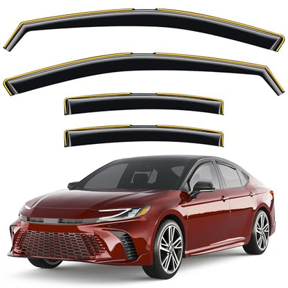 in Channel Window Visors Rain Guards for Toyota Camry 2025 2026 (Fit for Toyota Camry 2025 2026)