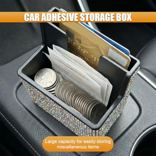 Bling Car Dashboard Storage Box (Colorful)