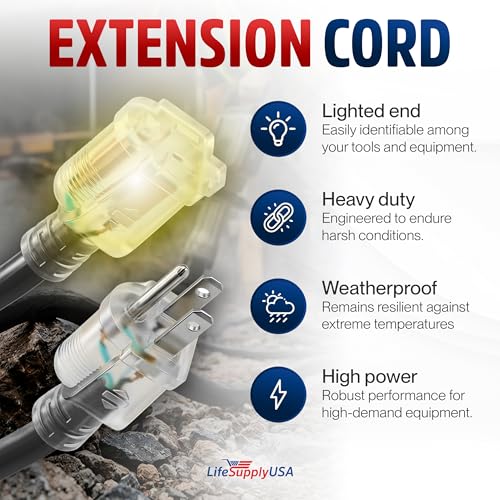200ft Outdoor (200 FT / 16AWG / Black)