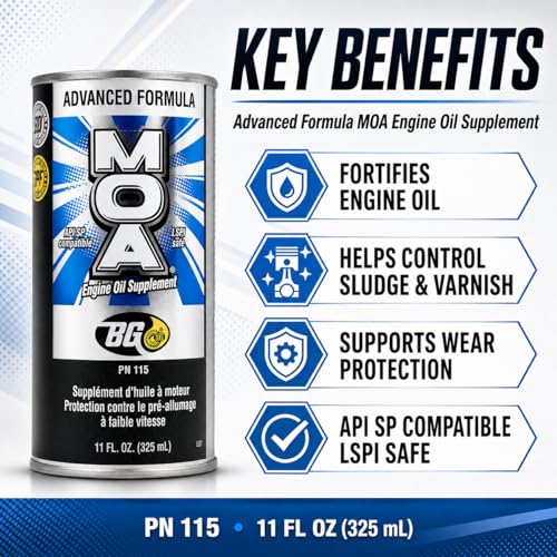 BG Advanced Formula MOA PN 115 Motor Oil Additive