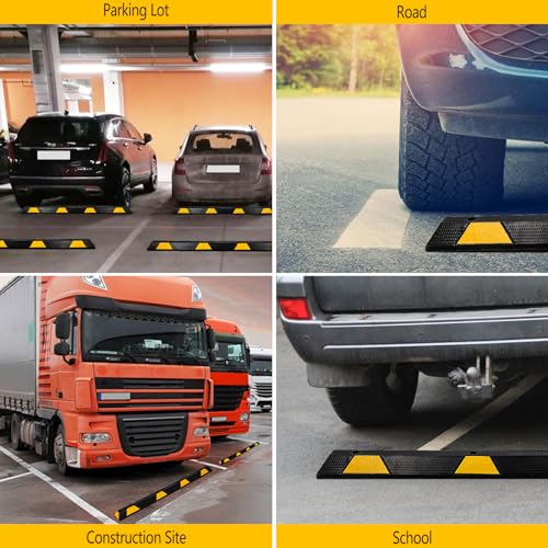 Curb Parking Garage Floor Stopper (2 PCS)