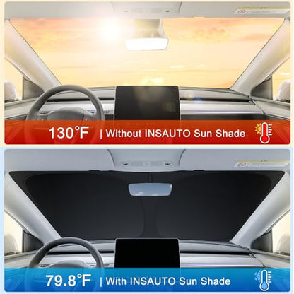 Custom Fit Windshield Sun Shade for Ford Mustang 2015
