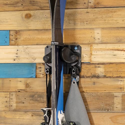 Ultimate Ski & Snowboard Wall Storage Rack (Black / One Pack)