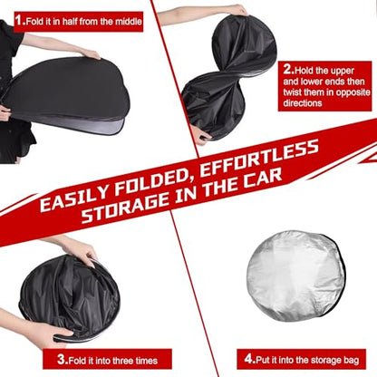 Windshield Sun Shade for 2023 (for 2023-2025 Che-vrolet/Chevy Colorado)