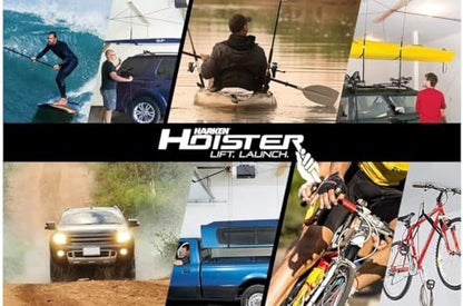 HoisterTruck Cap Overhead Garage Storage Hoist (10 ft Ceiling, 200 lb Max)