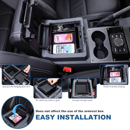 Car Armrest Storage Box Tray Compatible with INEOS Grenadier 2022