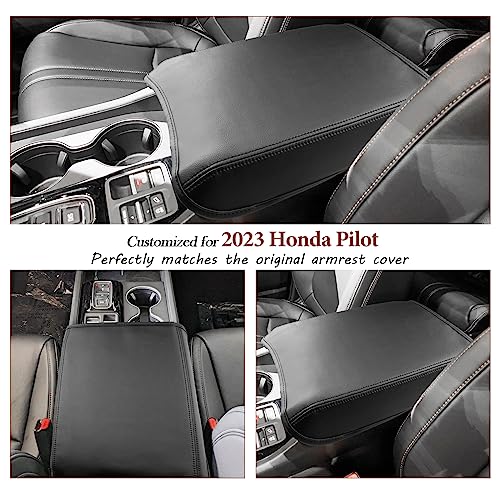for 2023 2024 2025 2026 2027 Honda Pilot Armrest Cover for 2024 2025 2026 2027 Honda Passport Center Console Cover 2023 (for 2023-2027 Pilot)
