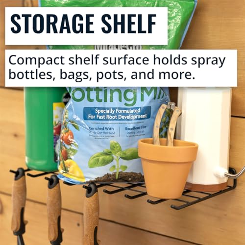Gardening Hand Tools Organizer (9 x 17.5 x 1.75 inches)