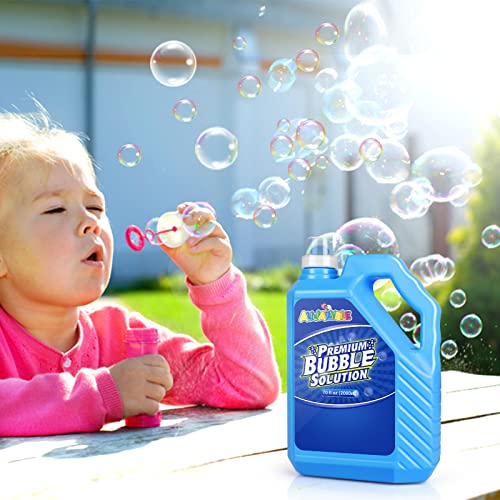 Bubble Solution Refill 70 OZ (Blue-70 Ounce)