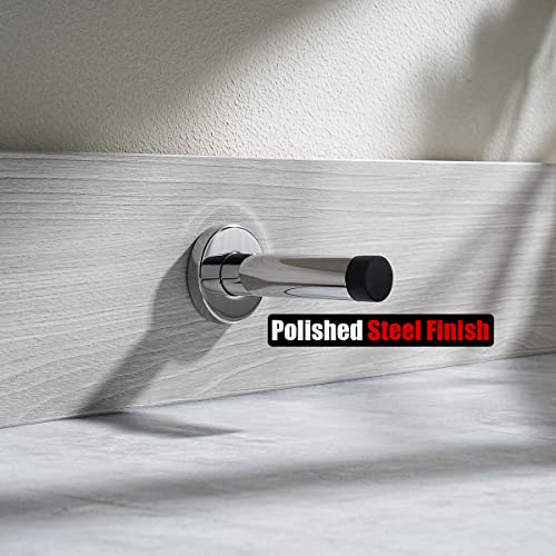 Door Stopper Chrome (4 Pack / Chrome & Black Tip)